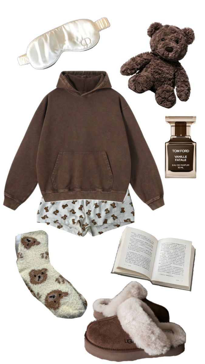 Teddy bear vibes only 💤☕ Cozy nights in with my favorite hoodie, fuzzy socks & a good book 🕯️ Perfect for self-care Sundays or lazy mornings at home 💌 

 #LTKdatenight #LTKdresses #LTKjeans
