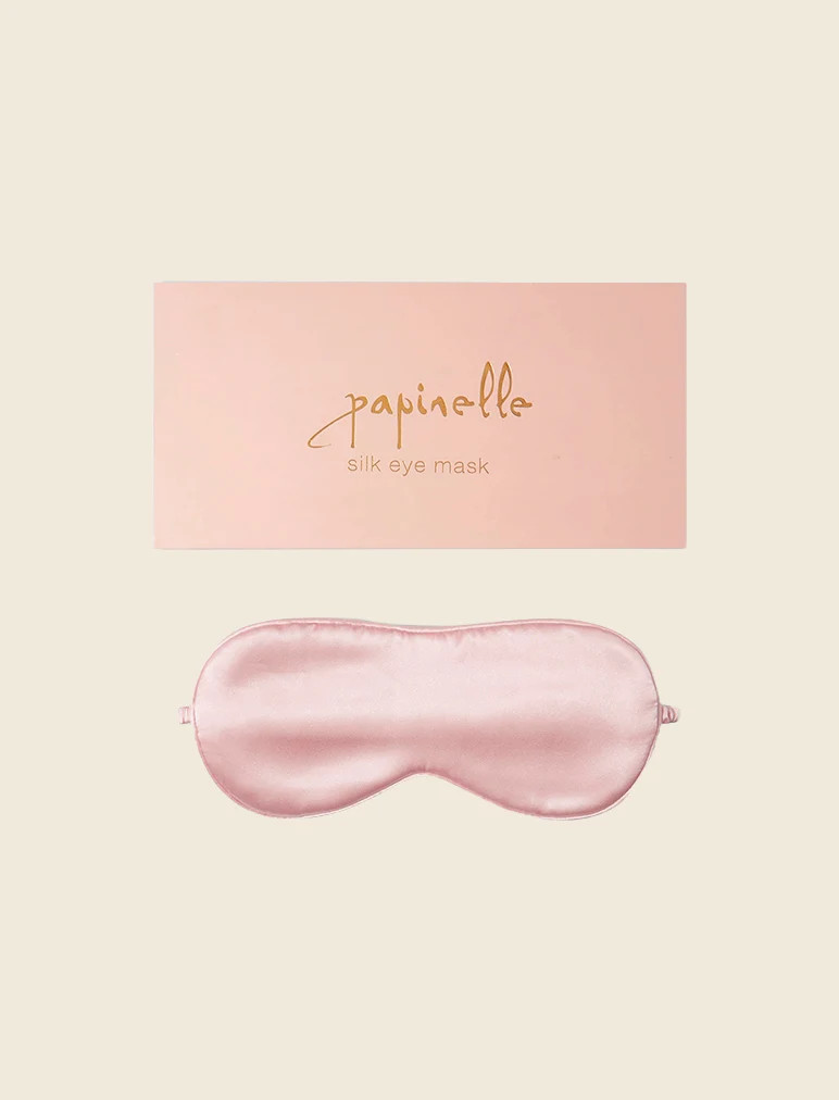Audrey Boxed Mulberry Silk Eye Mask | Papinelle Sleepwear US
