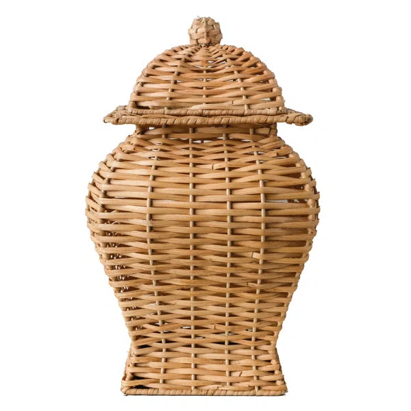 Broward Wicker Jar | Wayfair North America