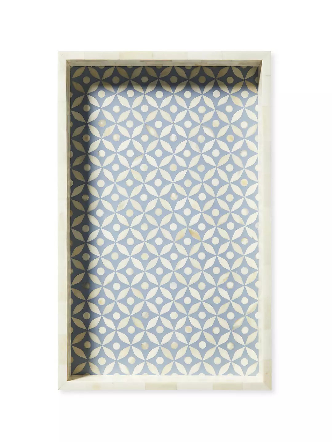 Portland Bone Inlay Tray | Serena and Lily