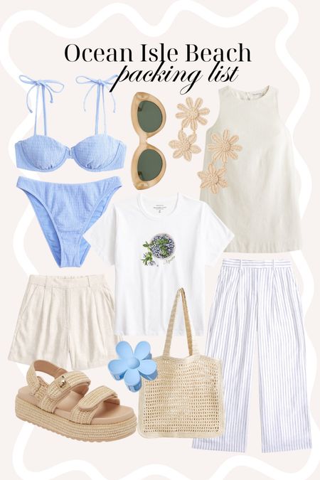 What I packed for OIB!
Beach packing list, spring spread packing, spring break outfit, swimwear, vacation outfit, sunglasses, linen pants, swimsuit, Abercrombie 

#LTKfindsunder100 #LTKSeasonal #LTKswim