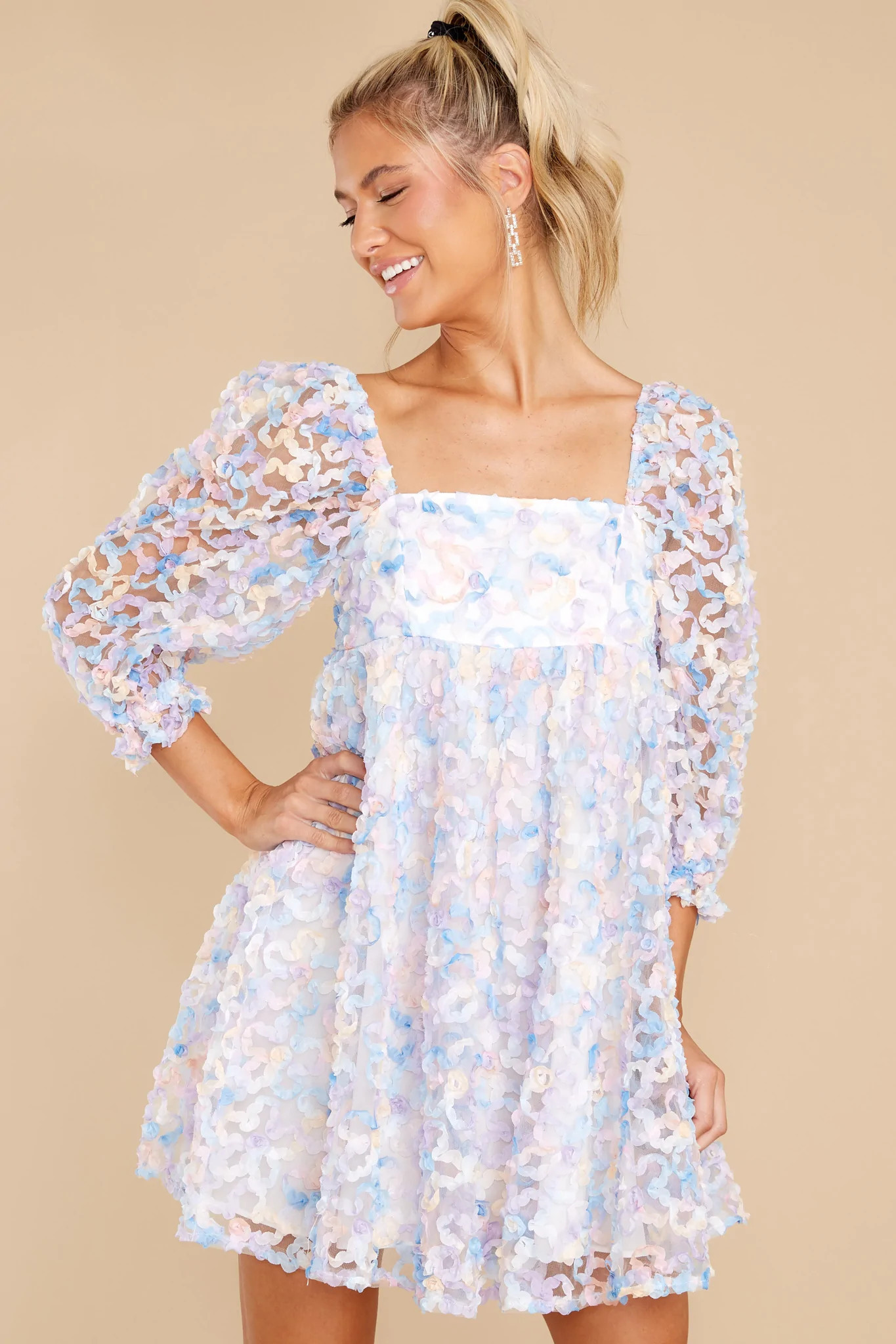 Royal Treatment Lavender Multi Dress | Red Dress 