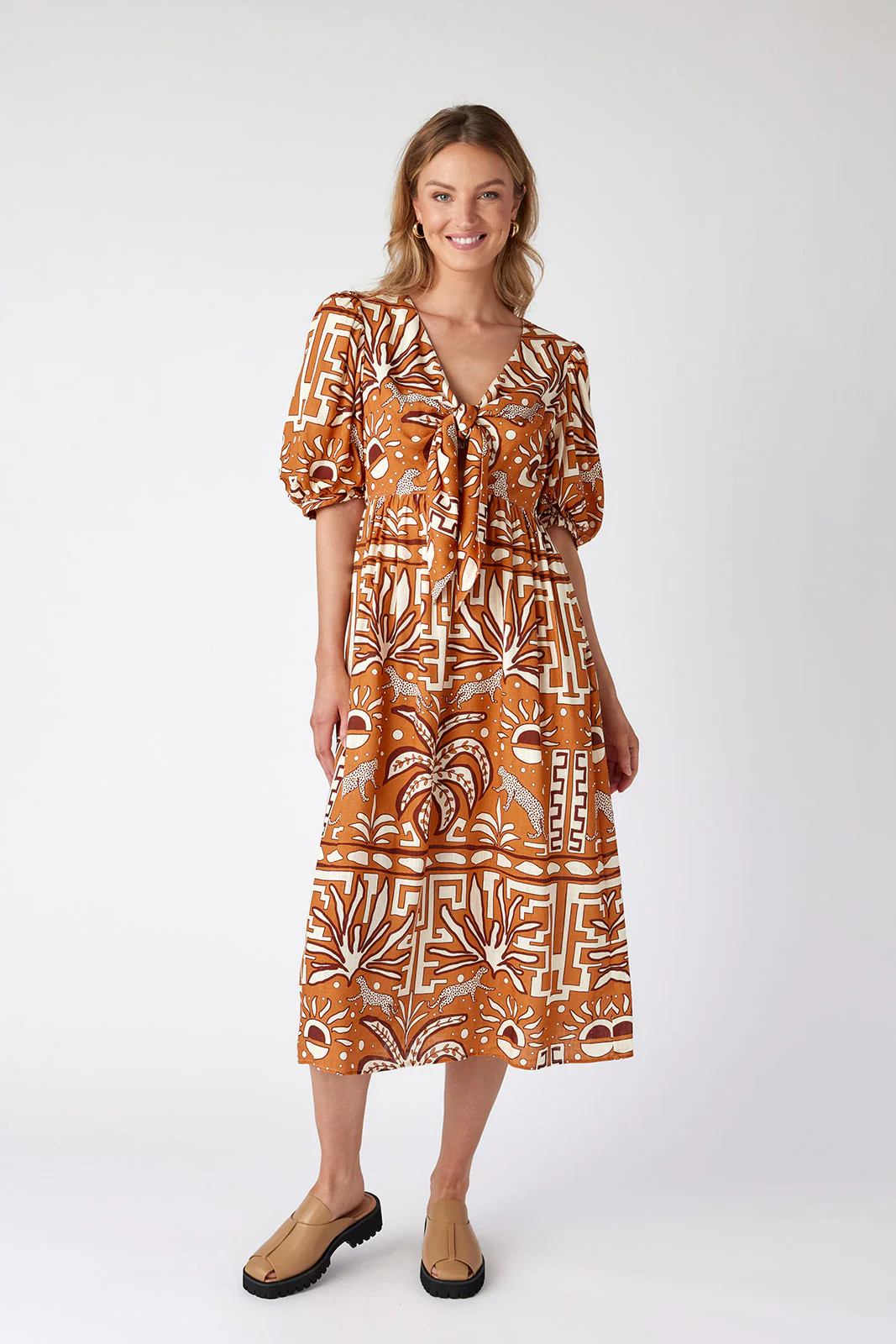 Emmy Dress in Serengeti | CROSBY by Mollie Burch | CROSBY by Mollie Burch