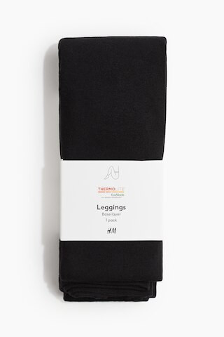 H & M - THERMOLITE fleece leggings - Black | H&M (UK, MY, IN, SG, PH, TW, HK)
