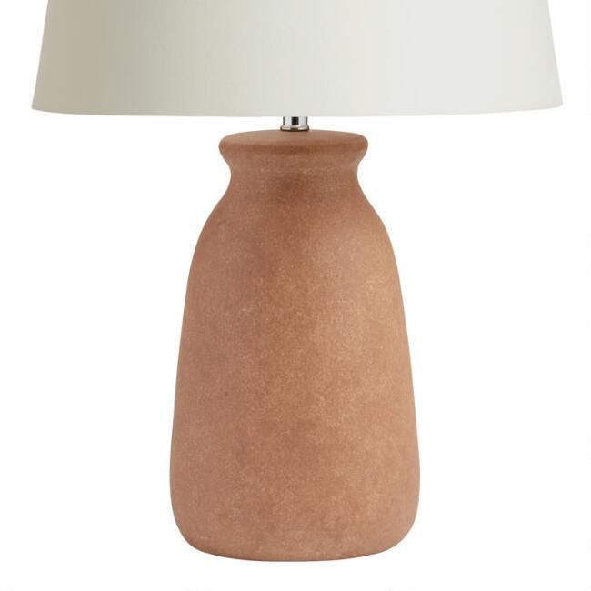 Rustic Terracotta Table Lamp Base | World Market
