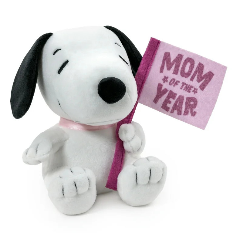 Hallmark Peanuts Snoopy Mother's Day Plush With Flag, 6.5" | Walmart (US)