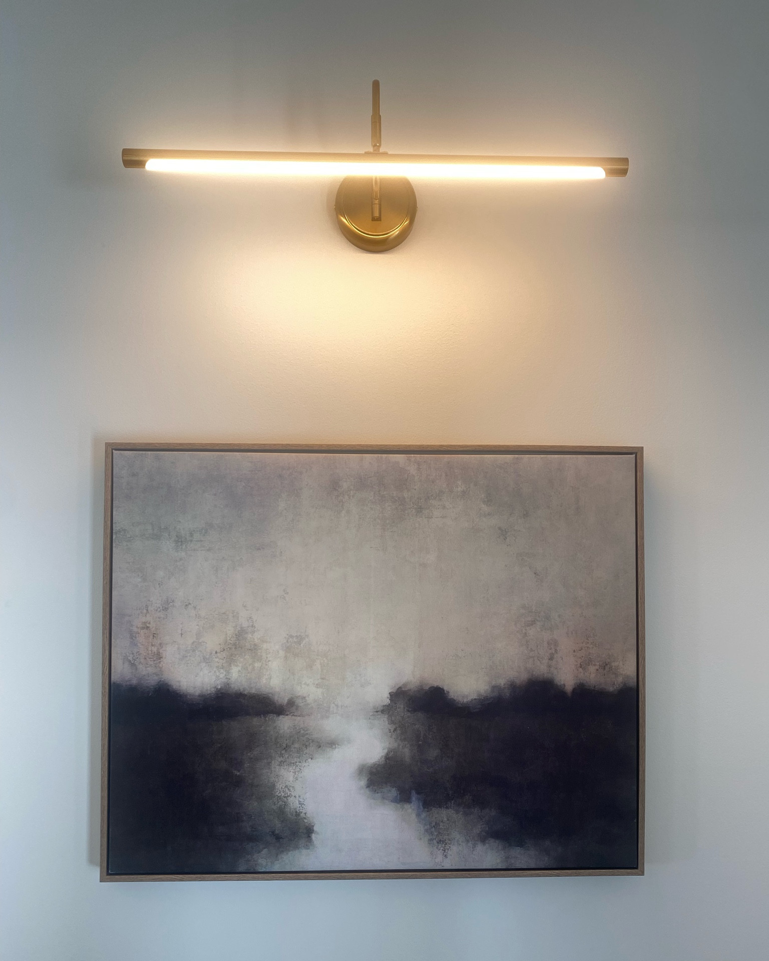 Entryway art from Target and my led picture light from Amazon. I have 3 of these picture lights and LOVE them! 

#LTKunder100 #LTKhome