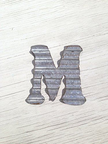 Corrugated Metal Wall Letters, Home Decor, Initial, Rustic, Wedding Decor, Bedroom, Alphabet, Christ | Amazon (US)