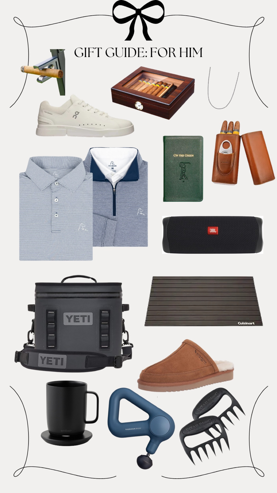 Gift Guide for Him! Need help finding the best gift ideas for the man in your life? These will get you started! #mens #golf #rhoback #golfattite #mensgifts 

#LTKHoliday #LTKMens #LTKGiftGuide