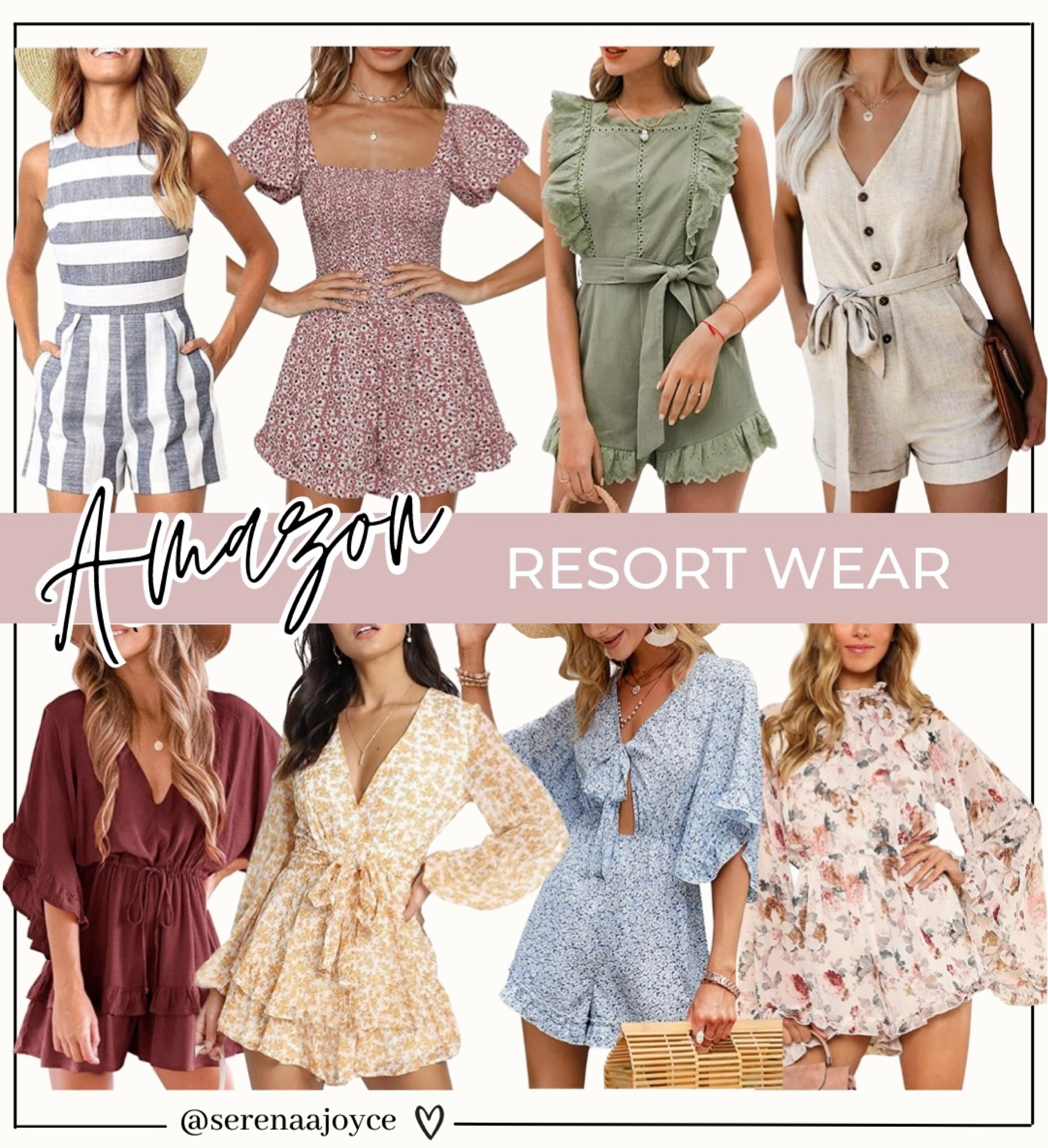 Amazon resort wear rompers

Resort style
Resort wear
Amazon resort wear
Vacation style
Vacation outfits
Amazon vacation outfit
Romper
Amazon romper

#LTKFestival #LTKU #LTKSeasonal #LTKunder50 #LTKunder100 #LTKFind #LTKstyletip #LTKsalealert 