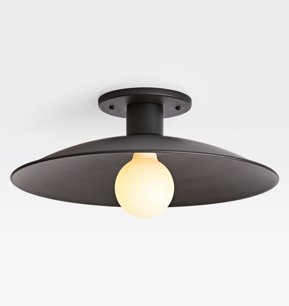 Crawford 14" Flush Mount
 | Rejuvenation | Rejuvenation