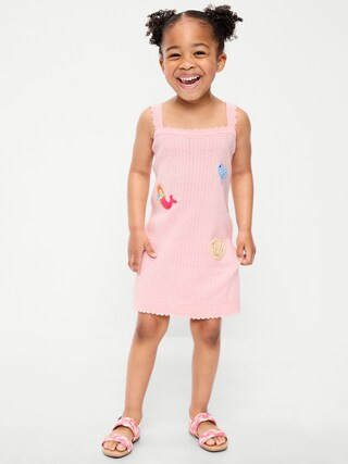 Sleeveless Sweater-Knit Dress for Toddler Girls | Old Navy (US)