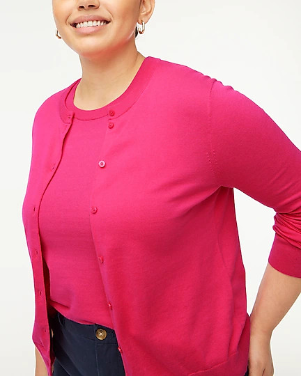Classic cotton cardigan sweater | J.Crew Factory