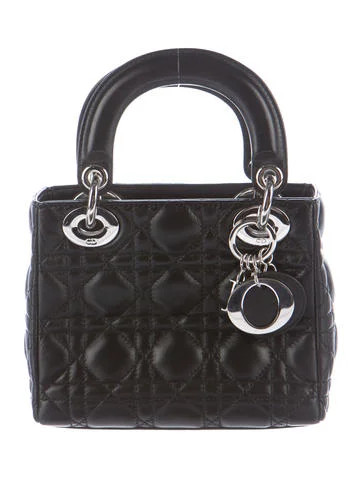 Mini Lady Dior Bag | The Real Real, Inc.