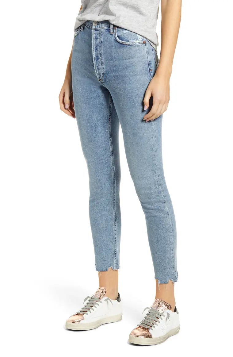 Nico High Waist Ankle Slim Fit Jeans | Nordstrom