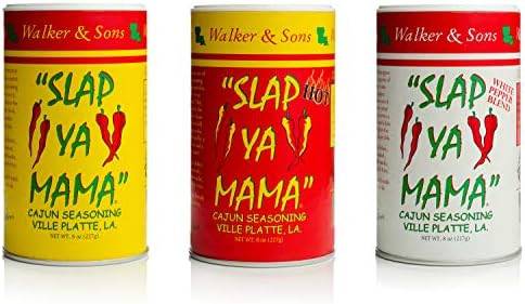 Slap Ya Mama All Natural Cajun Seasoning from Louisiana Spice Variety Pack, 8 Ounce Cans, 1 Cajun... | Amazon (US)