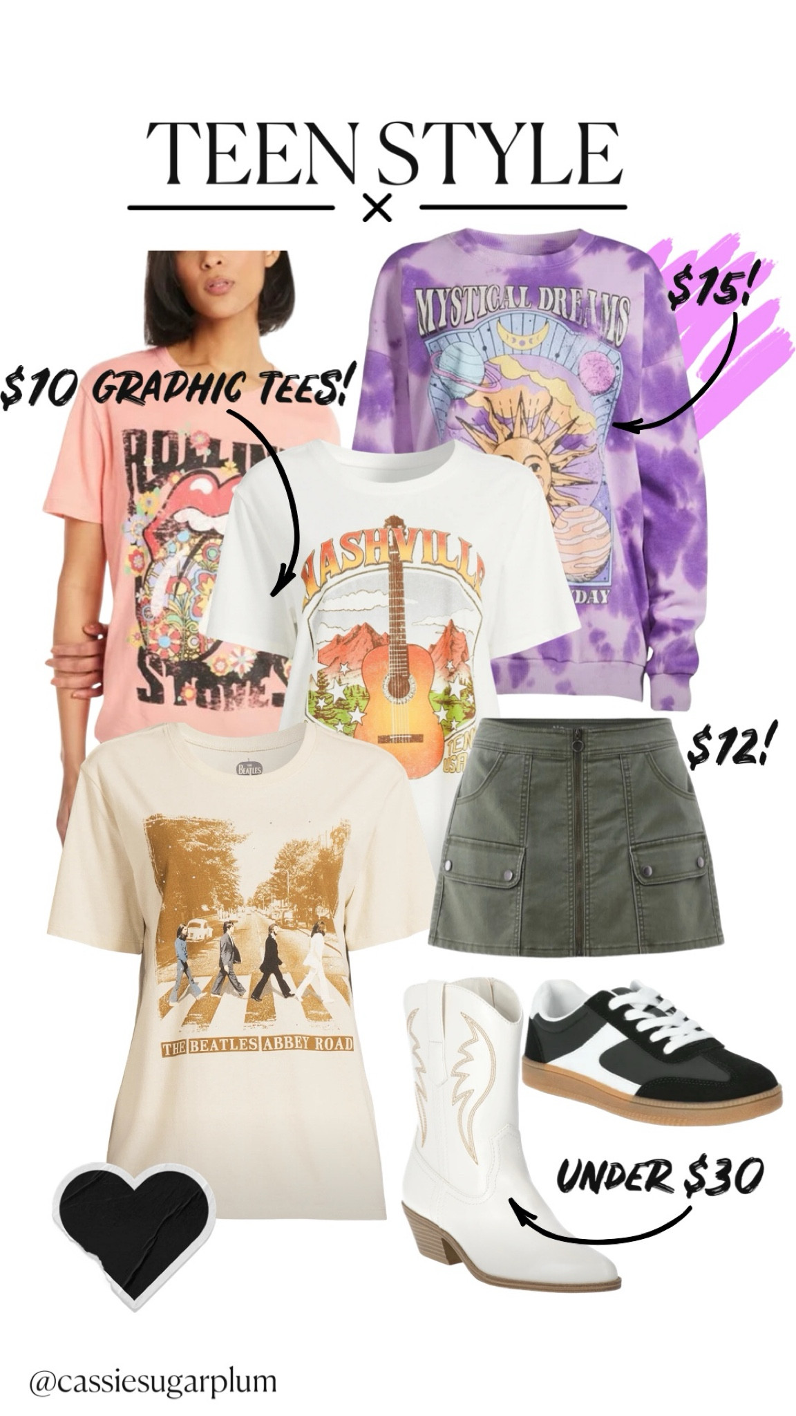 Found the cutest graphic tees for teens (and us!)…all under $10!! 🥳

#walmartpartner #walmartfashion @walmart @walmart teen stylee

#LTKBacktoSchool