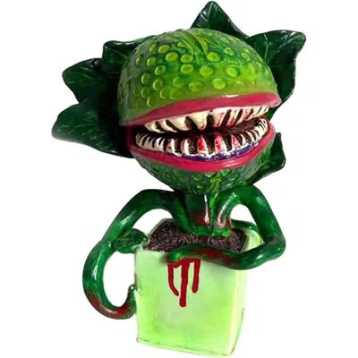 Halloween Horror Piranha Plant Flower Garden Statue Cannibal Plant Figurines,Halloween Scary Props | Wayfair North America