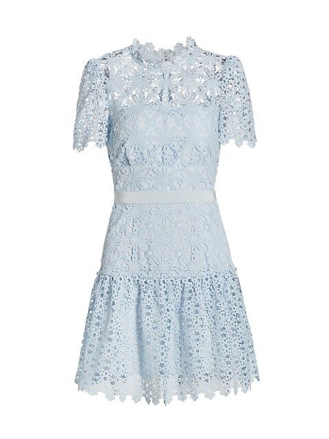 Lace A-Line Dress | Saks Fifth Avenue