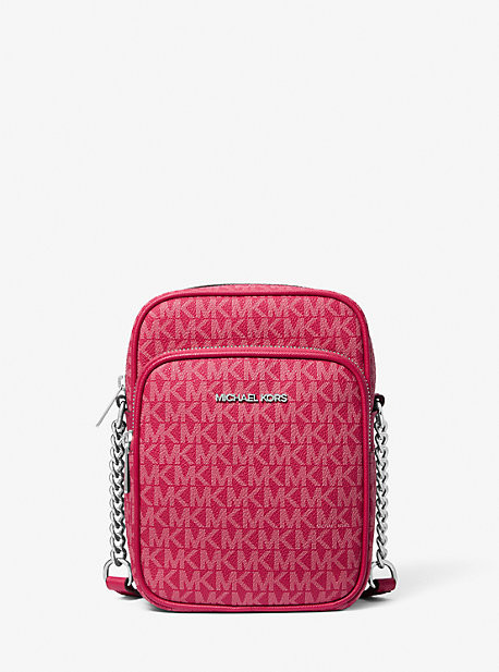 Jet Set Travel Medium Signature Logo Crossbody Bag | Michael Kors US
