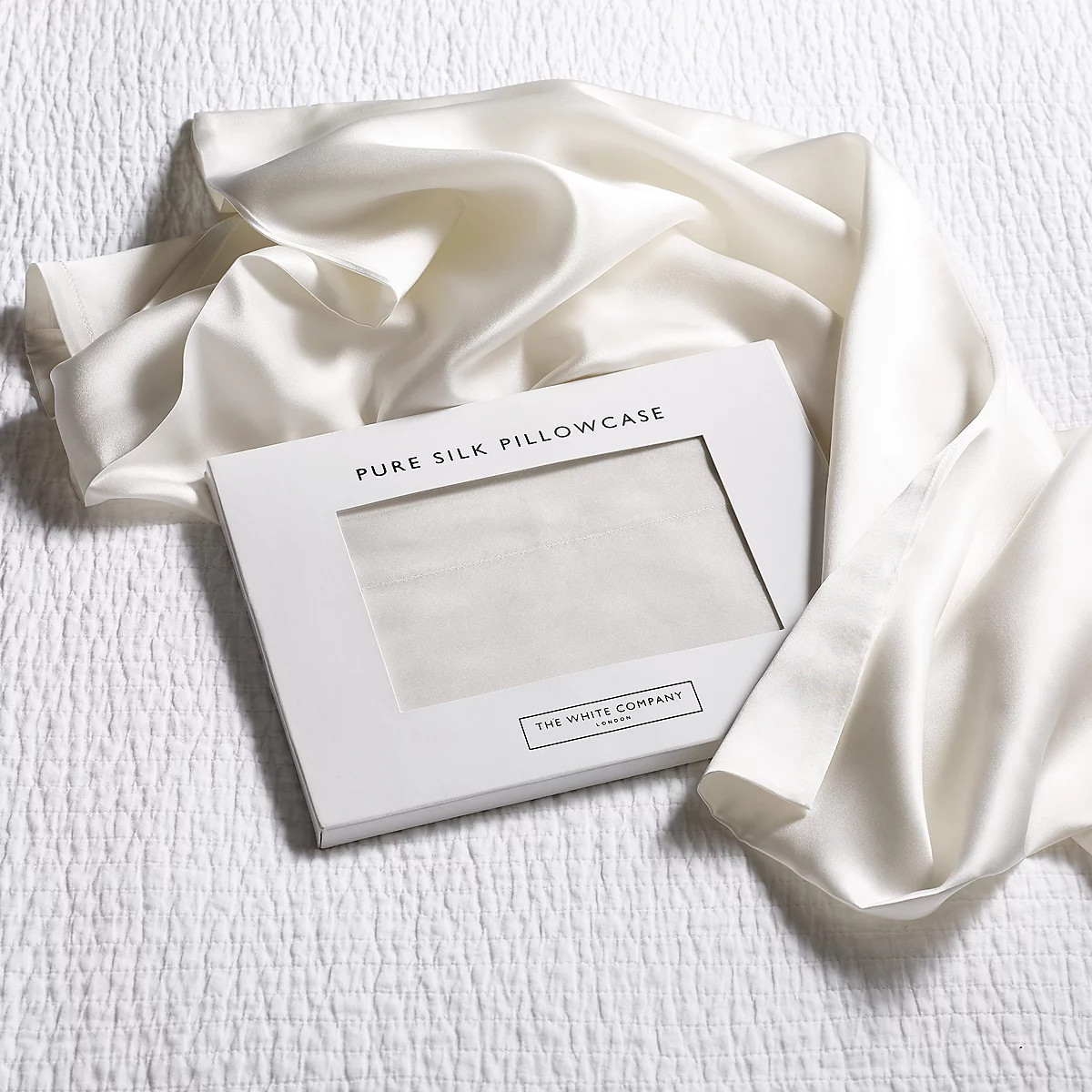 Silk Hair & Skin Beauty Pillowcase | The White Company UK & ROW