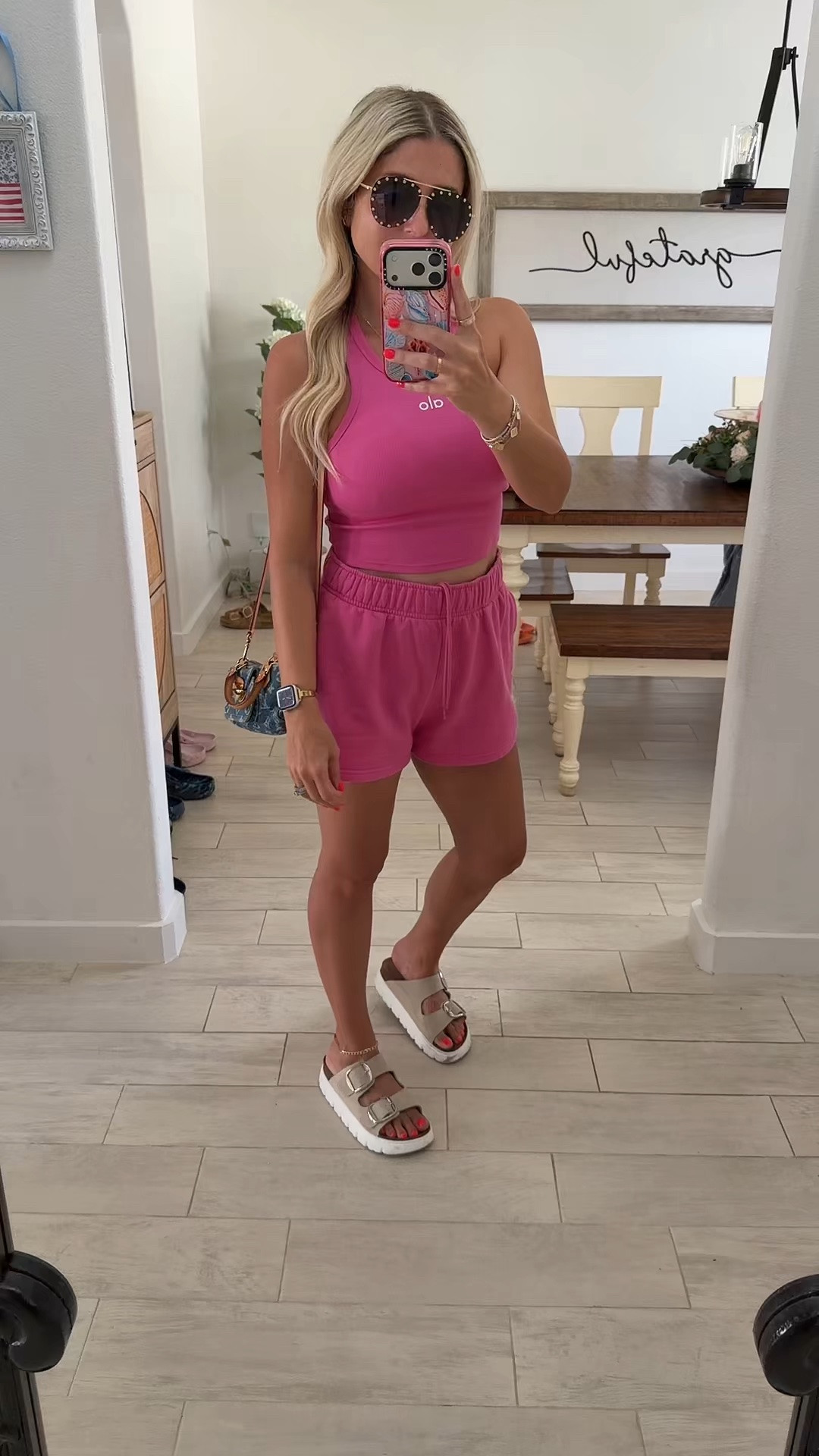 Comfy cute outfit
Alo set small
Sandals tts
Purse code: ChristinaChapman

#LTKootd