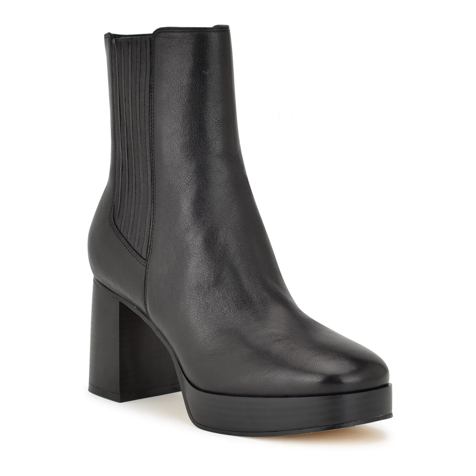 Nine West Eds Women's Heeled Chelsea Boots, Size: 6.5, Black | Kohl's