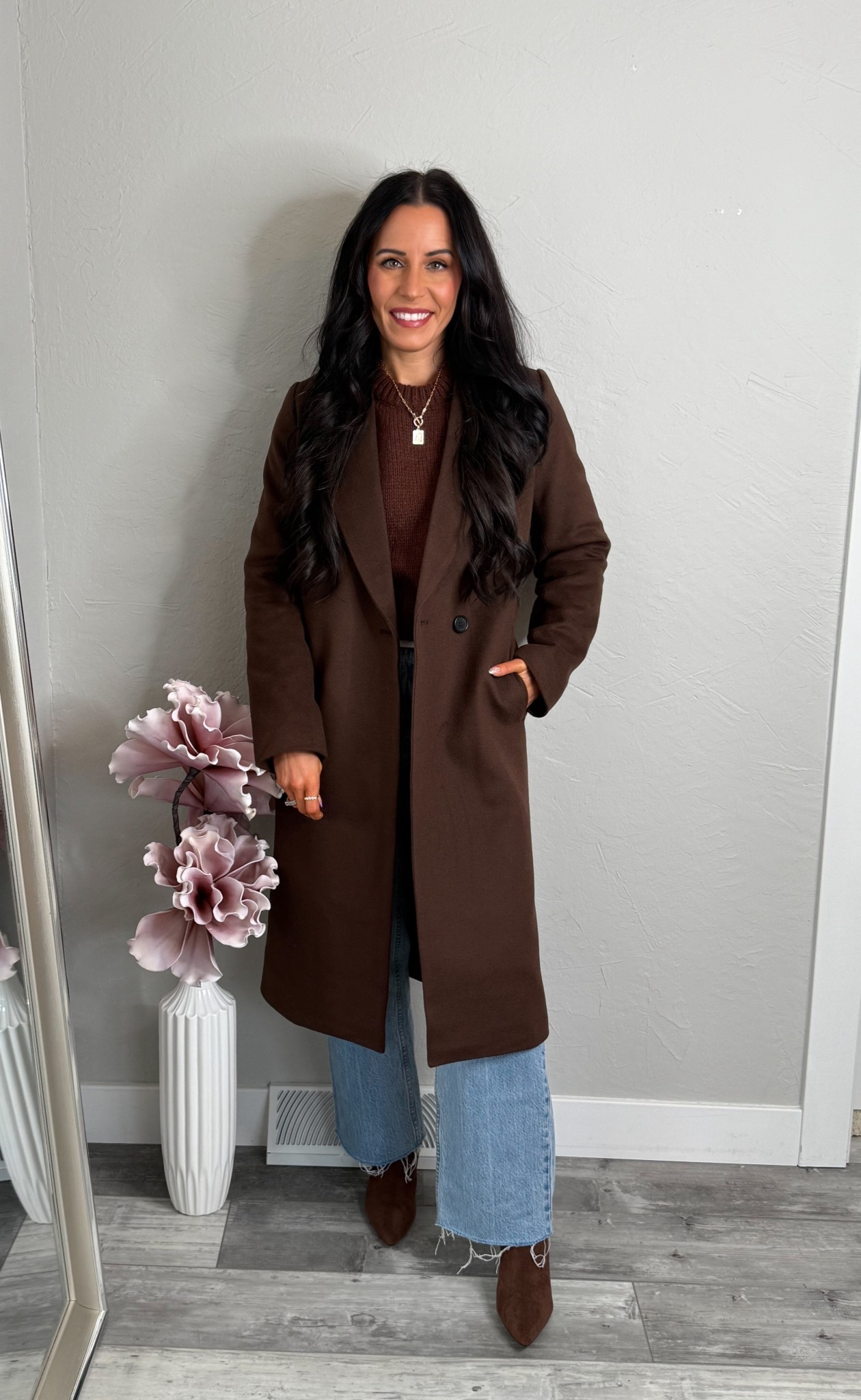 These Quince winter jackets are 10/10! The quality and details are all so good and they are sooo warm 🙌

New customers: Use my code INFG-25THEDAILYGLOWLIFE10 for 10% off your first purchase

Wearing size XS in brown wool jacket. 

Winter jackets, winter coats, cold weather essentials, wool jacket 

#LTKPetite #LTKSeasonal