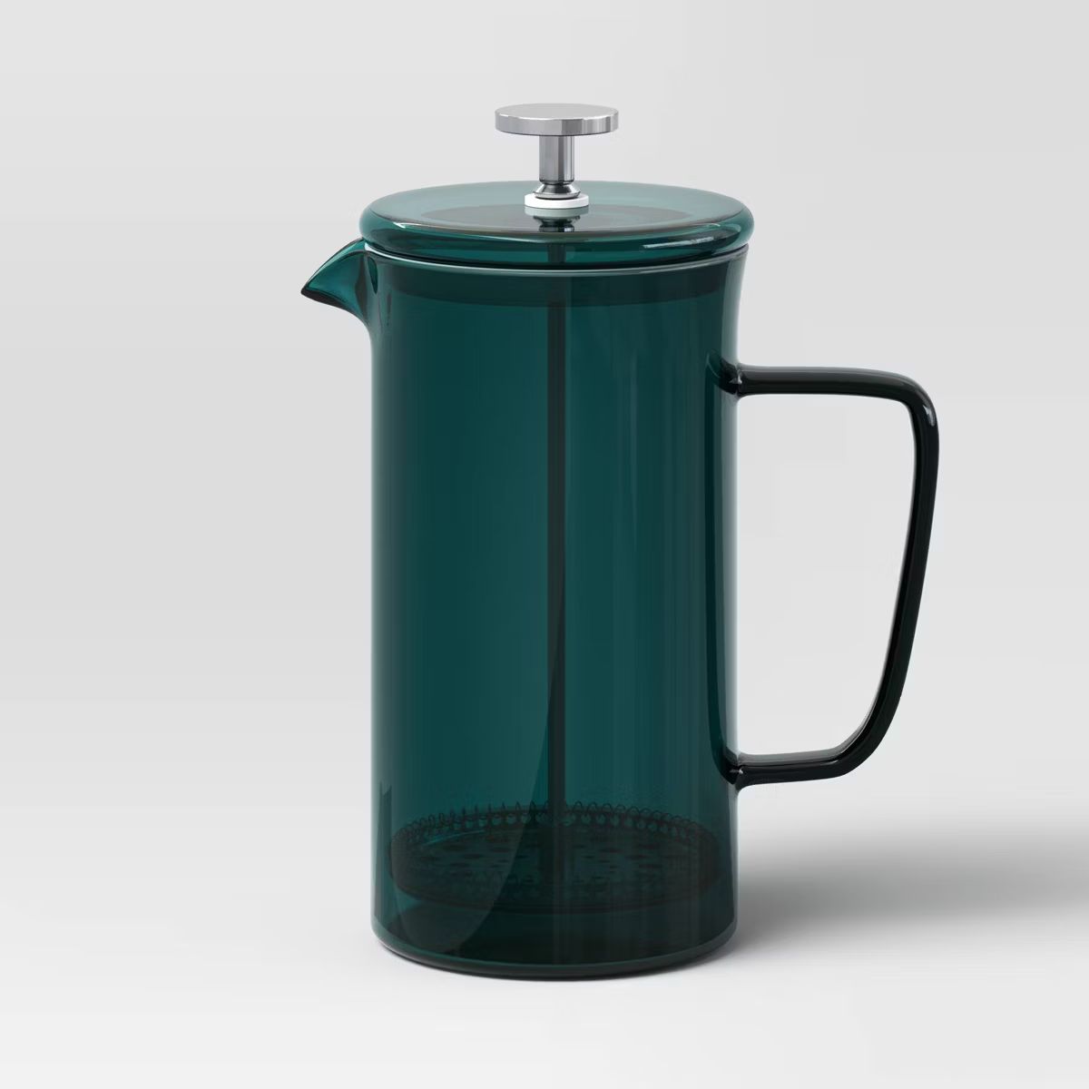 4c Glass French Press Coffee Maker Teal - Threshold™ | Target