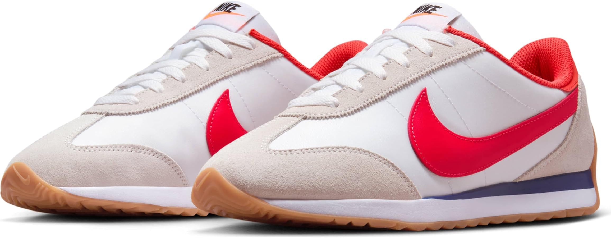 Amazon.com | Nike Women's Pacific Shoes, White/Light Crimson-Deep Royal Blue, 8.5 | Fashion Sneak... | Amazon (US)