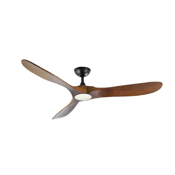 Indoor/Outdoor Ceiling Fan - Vintage Rustic Propeller Wood Indoor/Outdoor Ceiling Fan - 60" Diame... | Walmart (US)