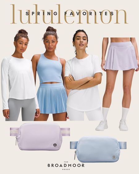 I’m so excited to share some of my spring favorites from @lululemon! I love how easily I can mix and match all of these pieces and they have the most amazing color options! #ad #lululemoncreator See my sizing info below!

Varsity High-Rise Pleated Tennis Skirt: size 6
Everlux Asymmetrical Tennis Tank Top: size 8
Side-Pleat High-Rise Tennis Skirt: size 6
Sculpt Long-Sleeve Shirt: size 4
Love Curved-Hem Crewneck T-Shirt: size 4

#LTKSeasonal #LTKstyletip #LTKActive