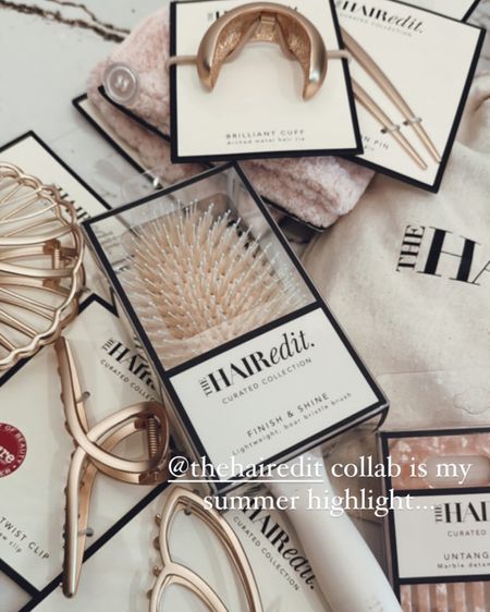 hair accessories to spruce up any outfit 🎀💇🏼‍♀️✨

linking some of the cutest clips, hair ties & brushes to ever do it! 

gold is one of my favveees! 

#LTKU #LTKStyleTip #LTKBeauty