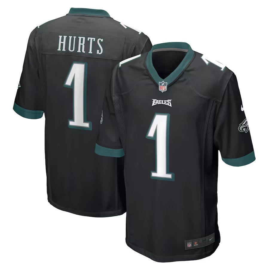 Jalen Hurts Philadelphia Eagles Nike Alternate Game Jersey – Black | Fanatics