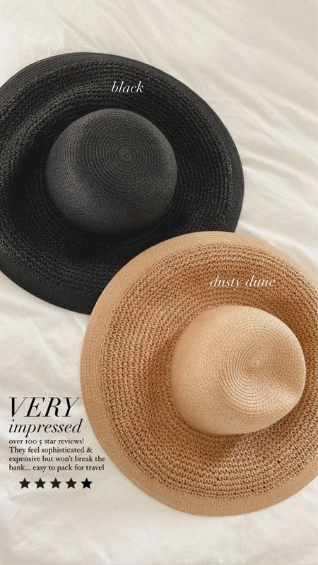 I love these new straw hats, they look sophisticated and expensive but they are not #StylinbyAylin 

#LTKunder50 #LTKsalealert #LTKSeasonal