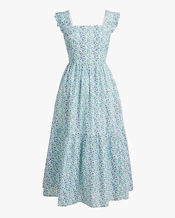 Tie-back midi dress | J.Crew Factory