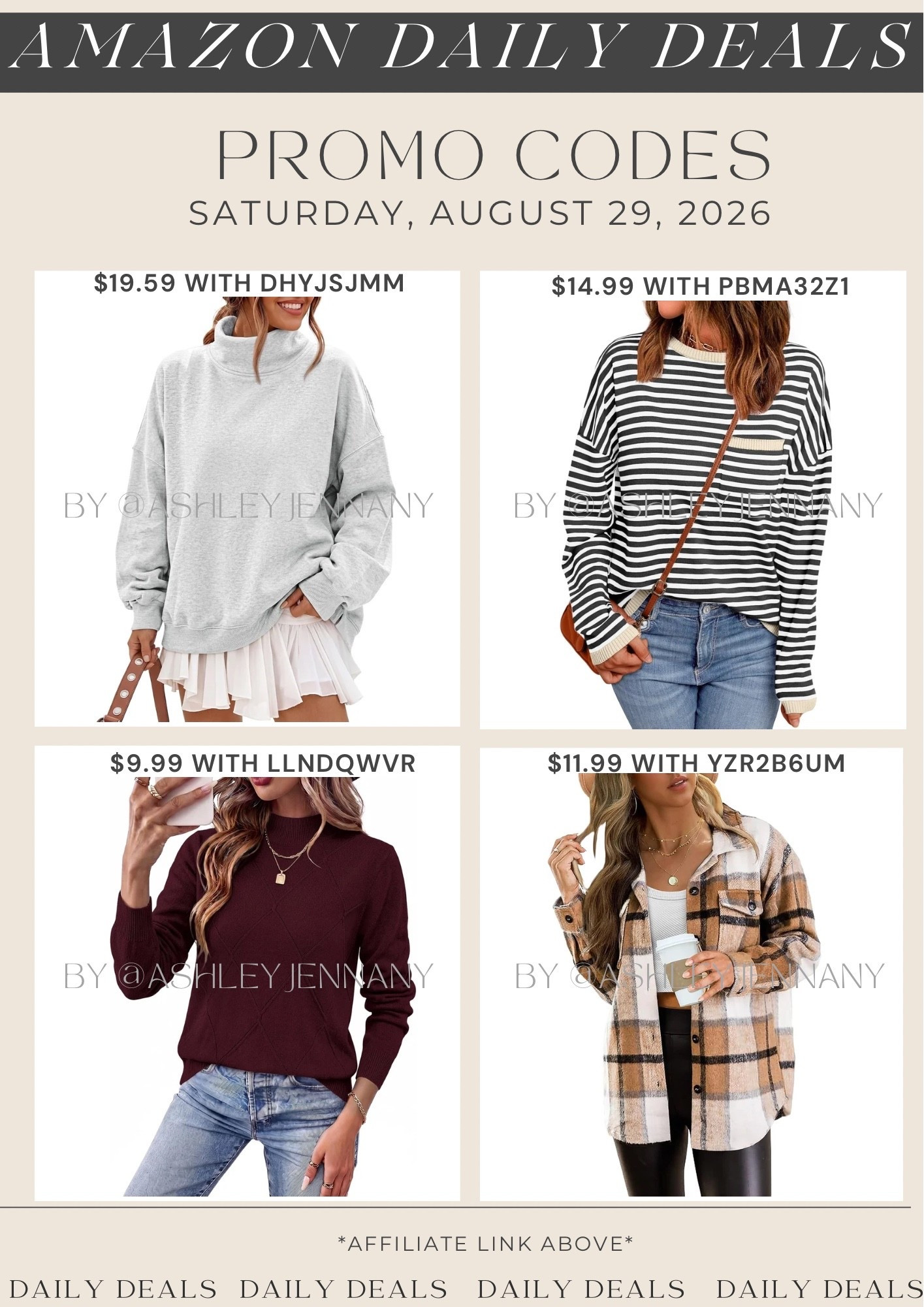 Amazon deals

#LTKMidsize #LTKSaleAlert #LTKSeasonal