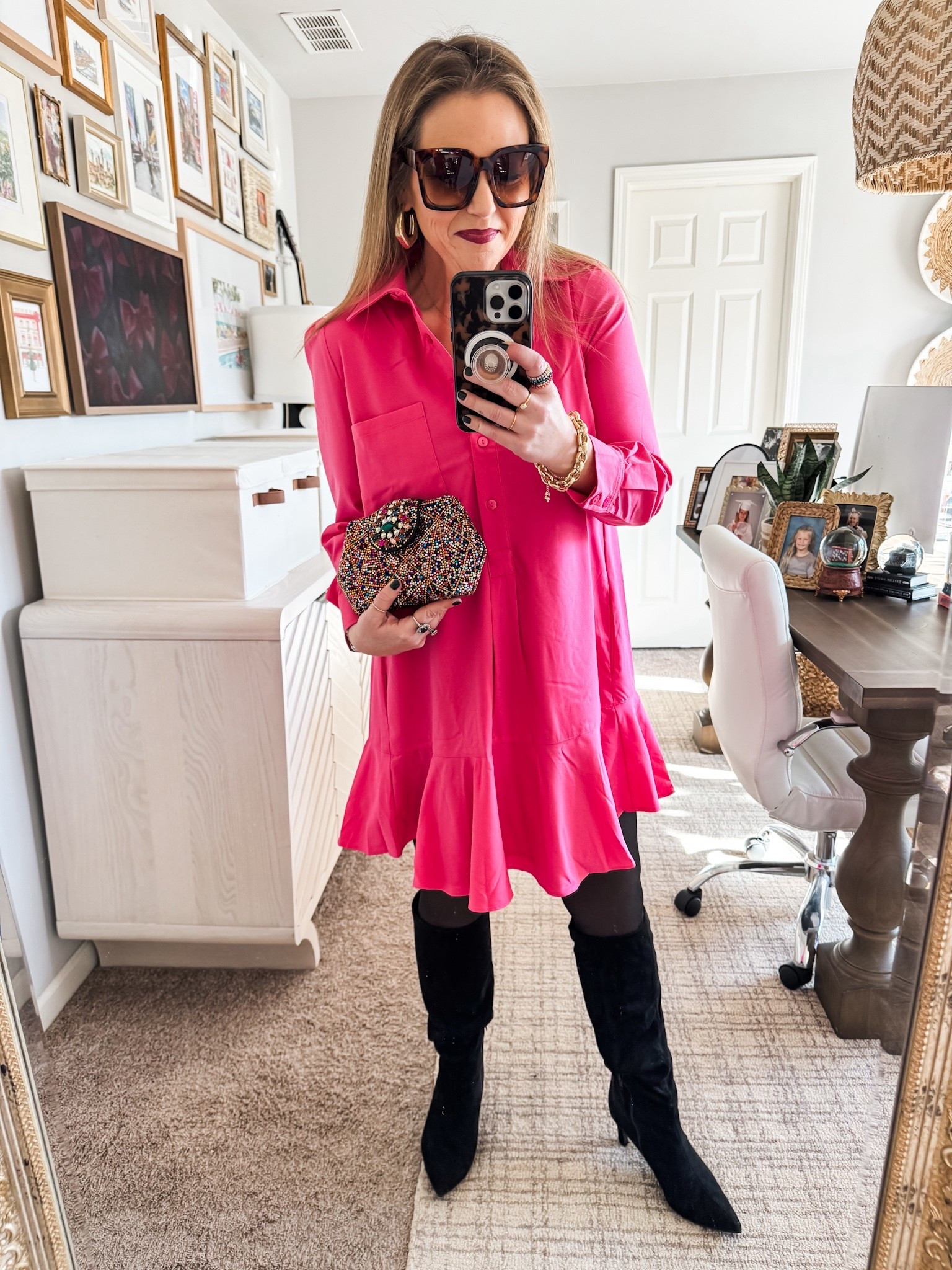 This dress is part of the Tuckernuck annual sample sale and I love it so much, I have it in several colors! Wearing a medium but could do a small. 

#LTKOver40 #LTKWorkwear #LTKSaleAlert