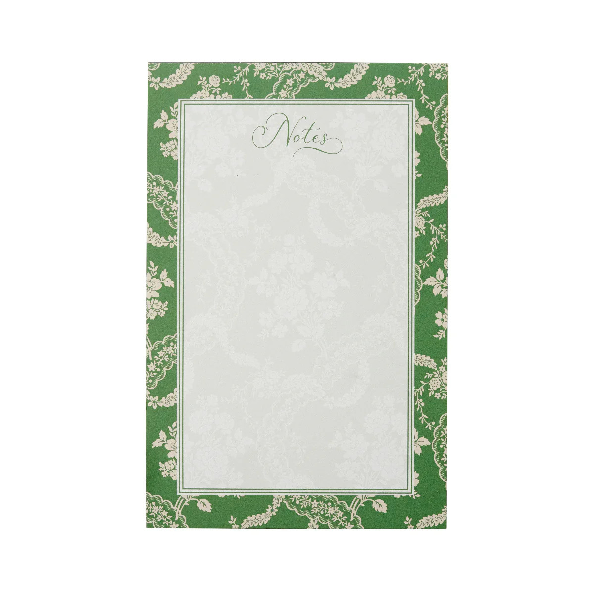 Jardin Vert Lace Large Notepad | Caitlin Wilson Design