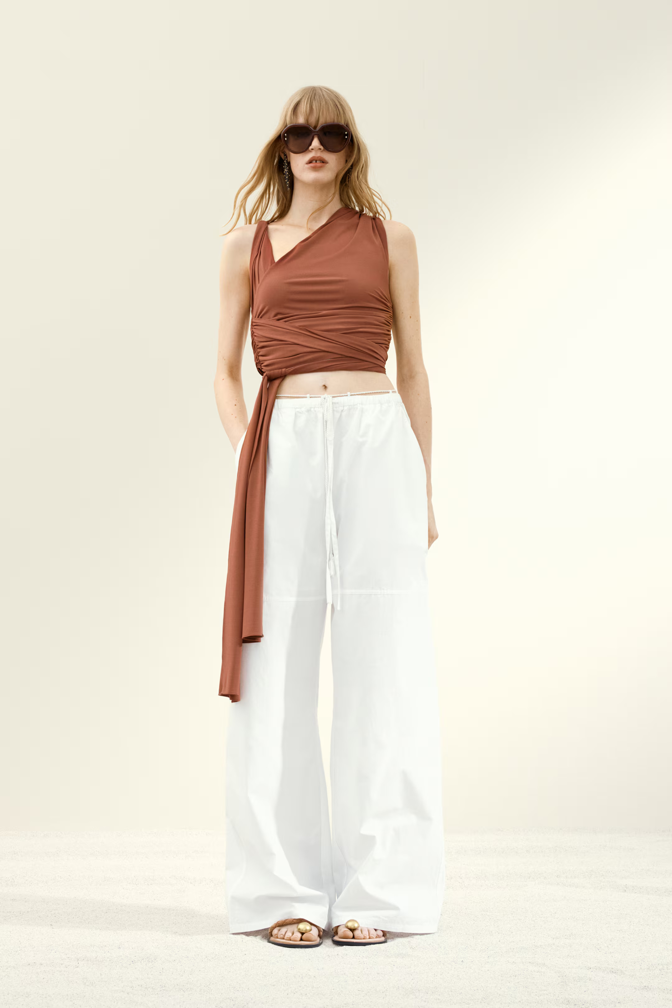Asymmetric Wrap Top | H&M (US + CA)