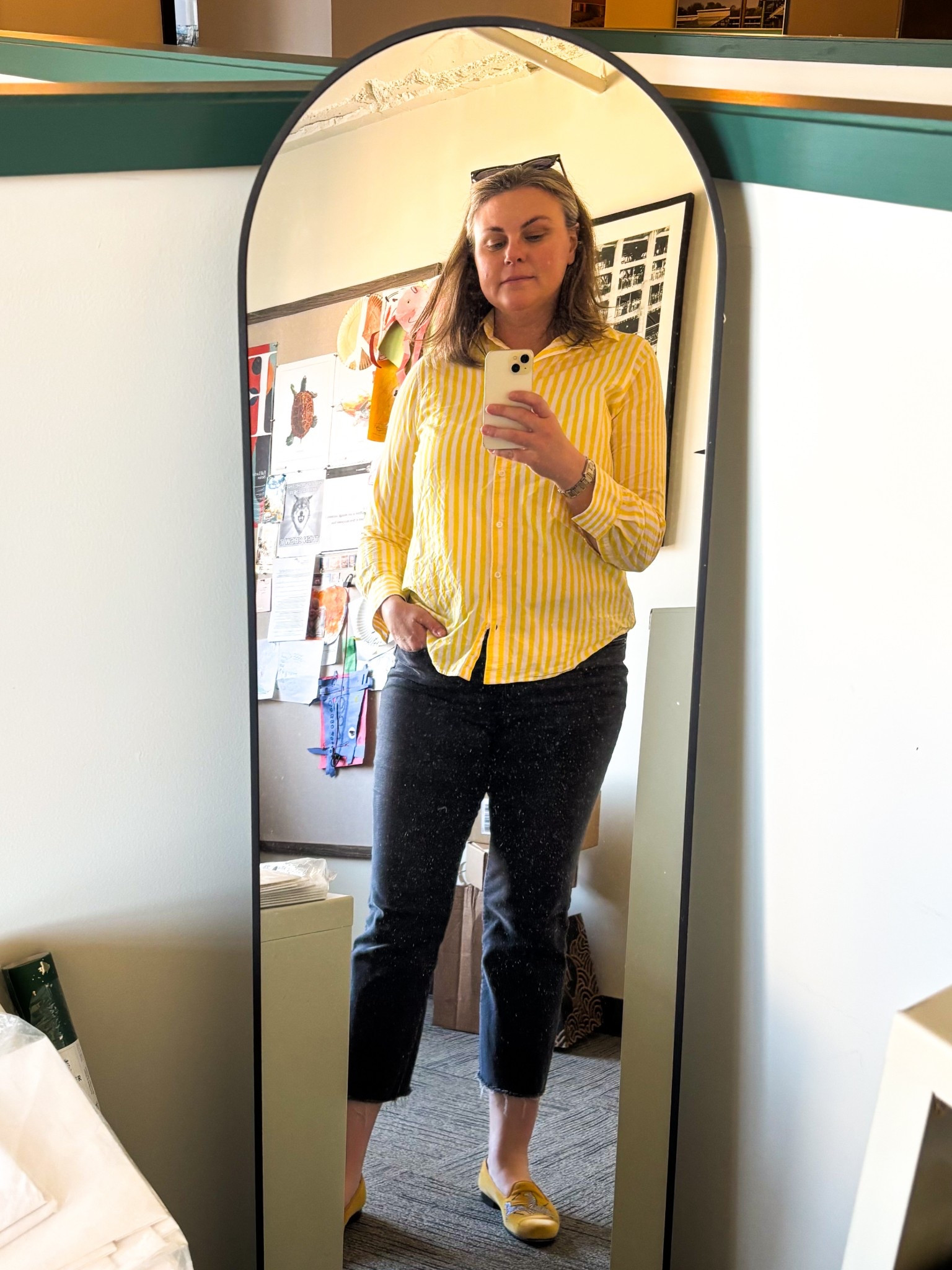 What I wore to work this week 📈🗂️

#LTKWorkwear #LTKMidsize #LTKOver40