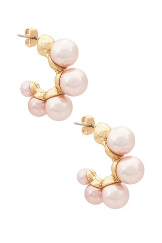 Five Point Hoop Earrings | Revolve Clothing (Global)