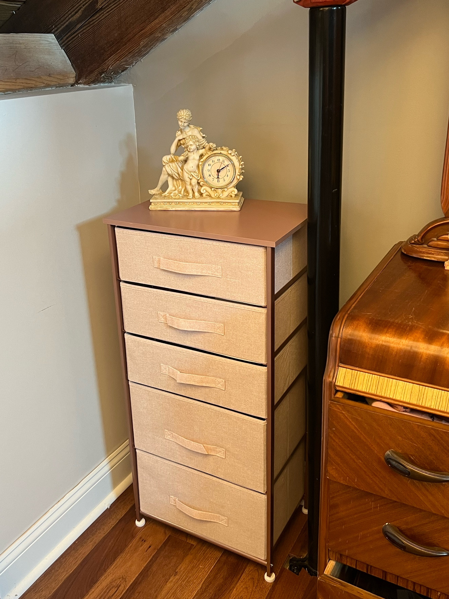 Cute storage drawers from amazon. Just over 3 feet tall. I think it’s the perfect size. I got it for small miscellaneous items so basically they’ll be my junk drawers. This is the light pink and rose gold color. I think it looks classy and it was super easy to put together. On amazon they claim the top is water resistant so that’s handy if it’s true 🤷🏼‍♀️

#LTKbeauty #LTKhome #LTKstyletip