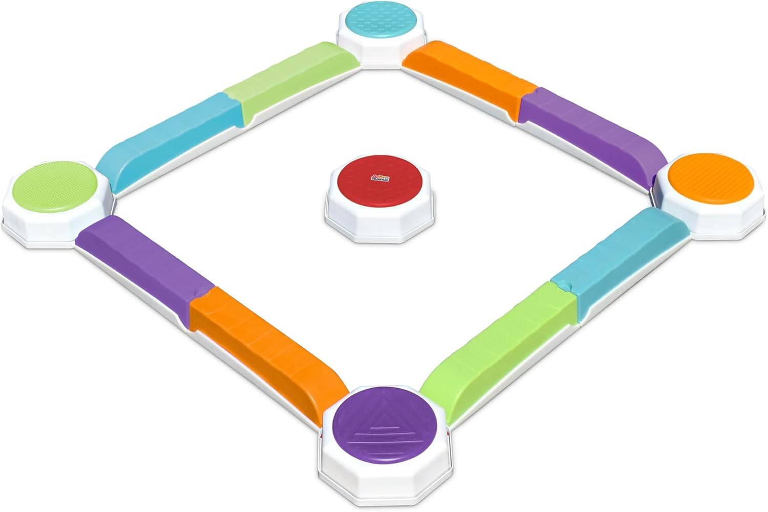 Balance Beam and Toddler Stepping Stones 13 Pieces, Non-Slip Plastic Balance Stackable Stepping S... | Amazon (US)