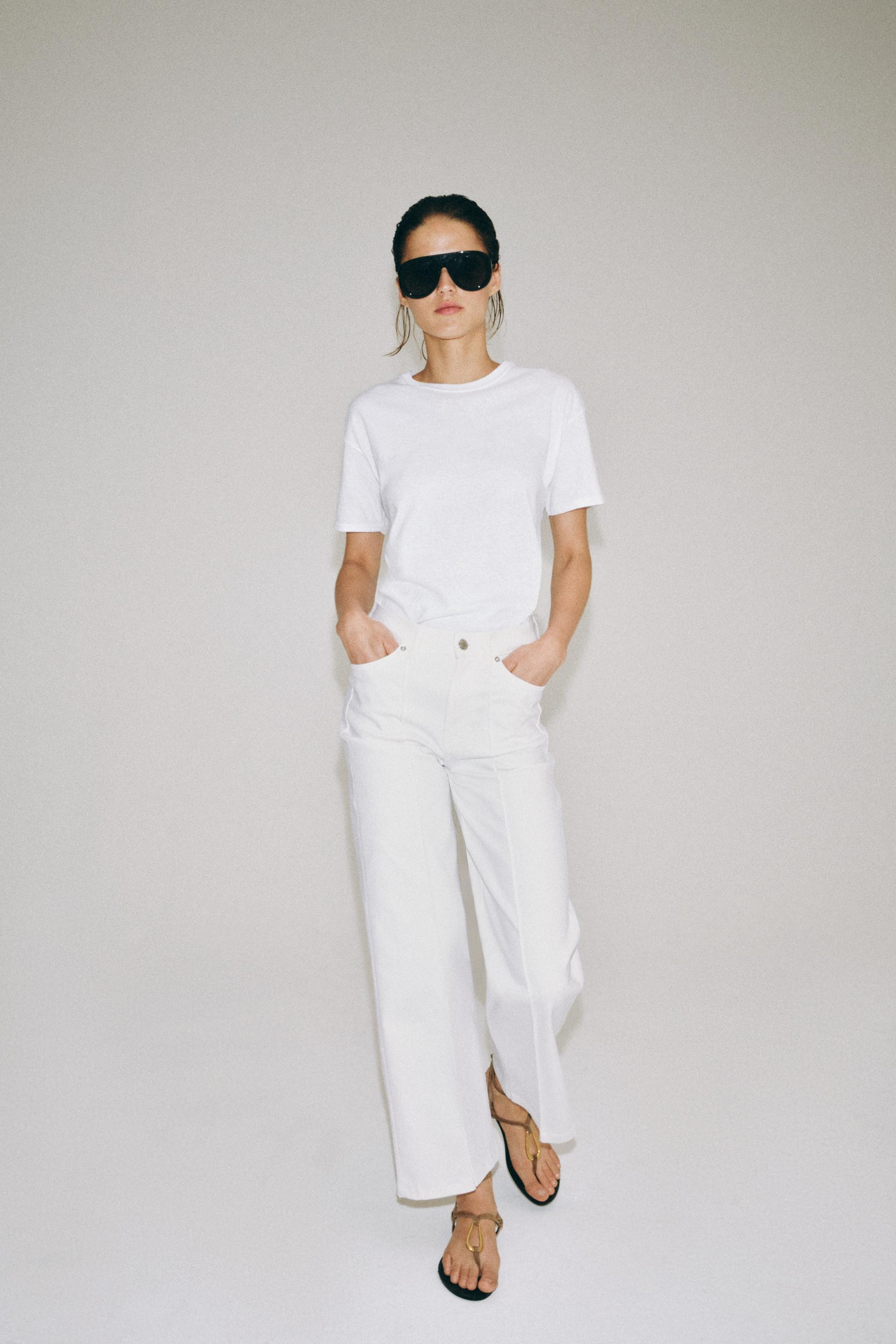 ZW COLLECTION WIDE-LEG HIGH-WAIST JEANS | Zara AU
