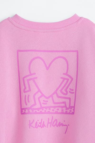 Printed Sweatshirt Dress | H&M (US + CA)