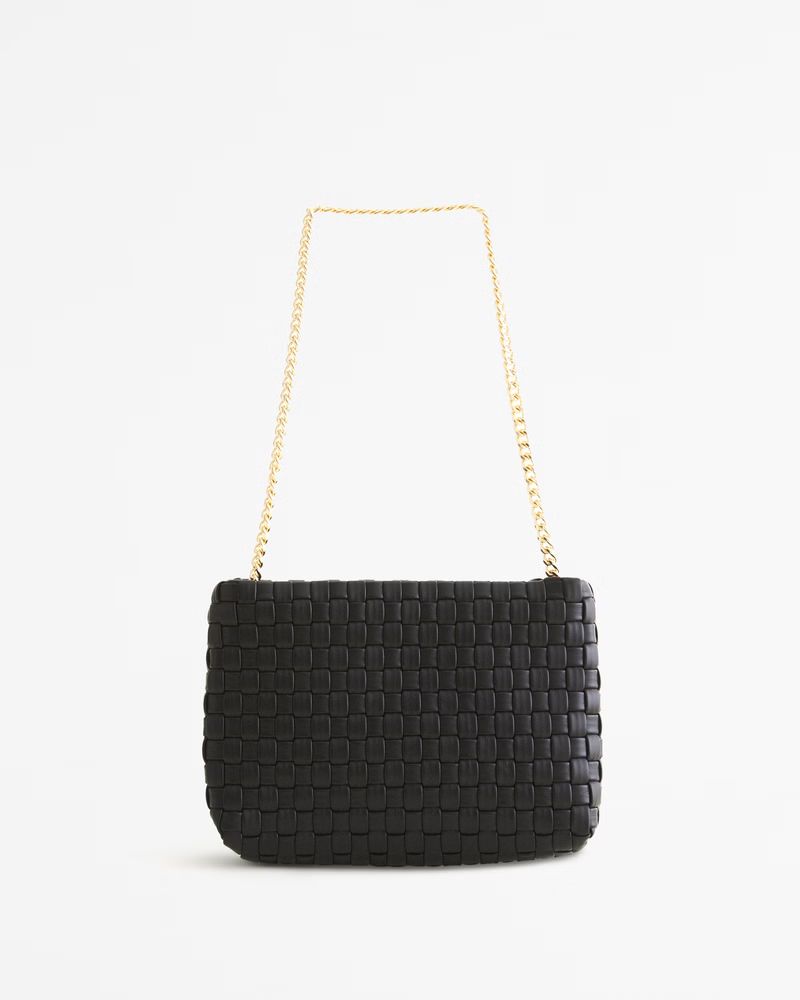 Mini Vegan Leather Chain Bag | Abercrombie & Fitch (US)