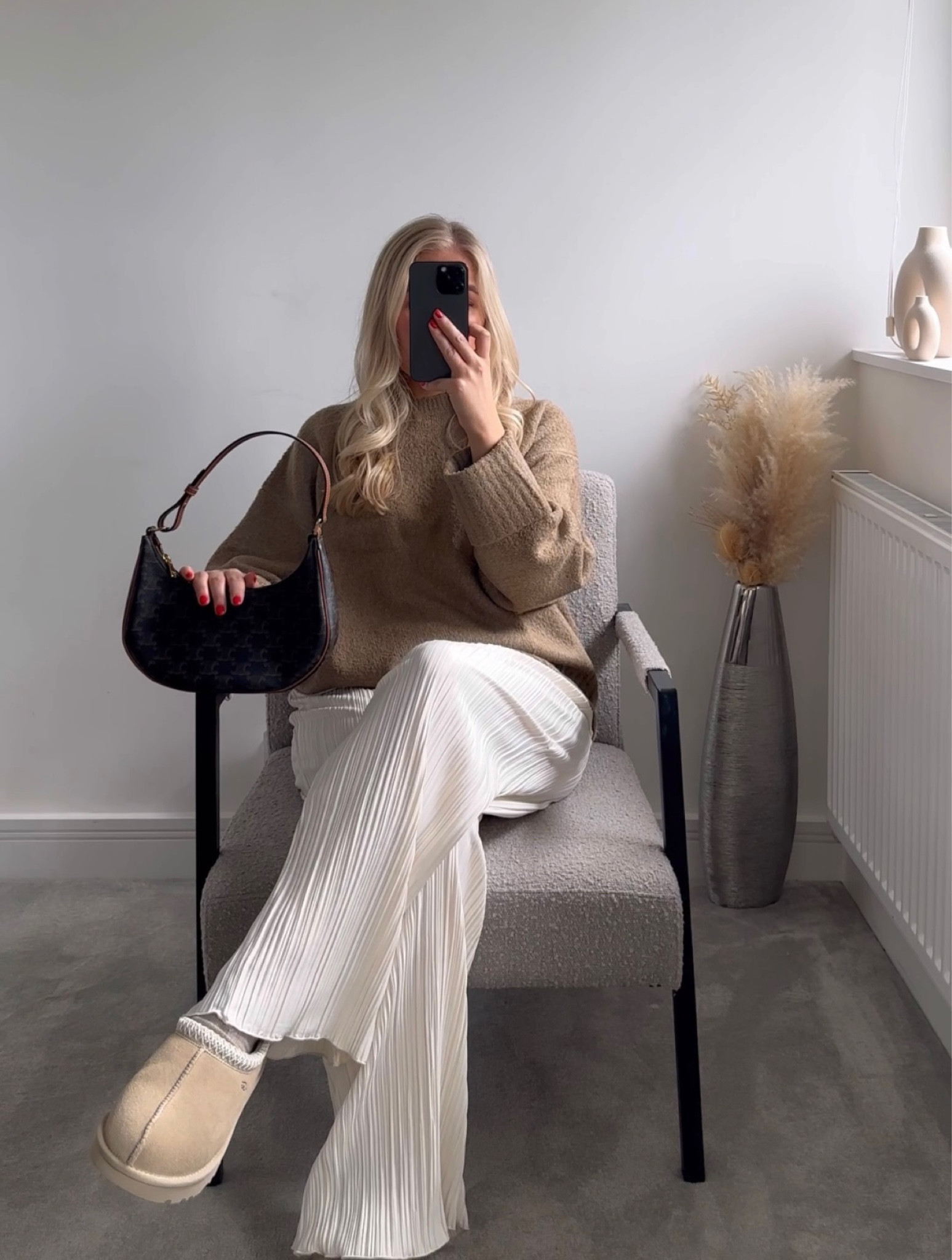 Autumn every outfits 🤎 

Plisse trousers, knitwear, jumpers, Ugg, Tasman

#LTKSeasonal #LTKstyletip