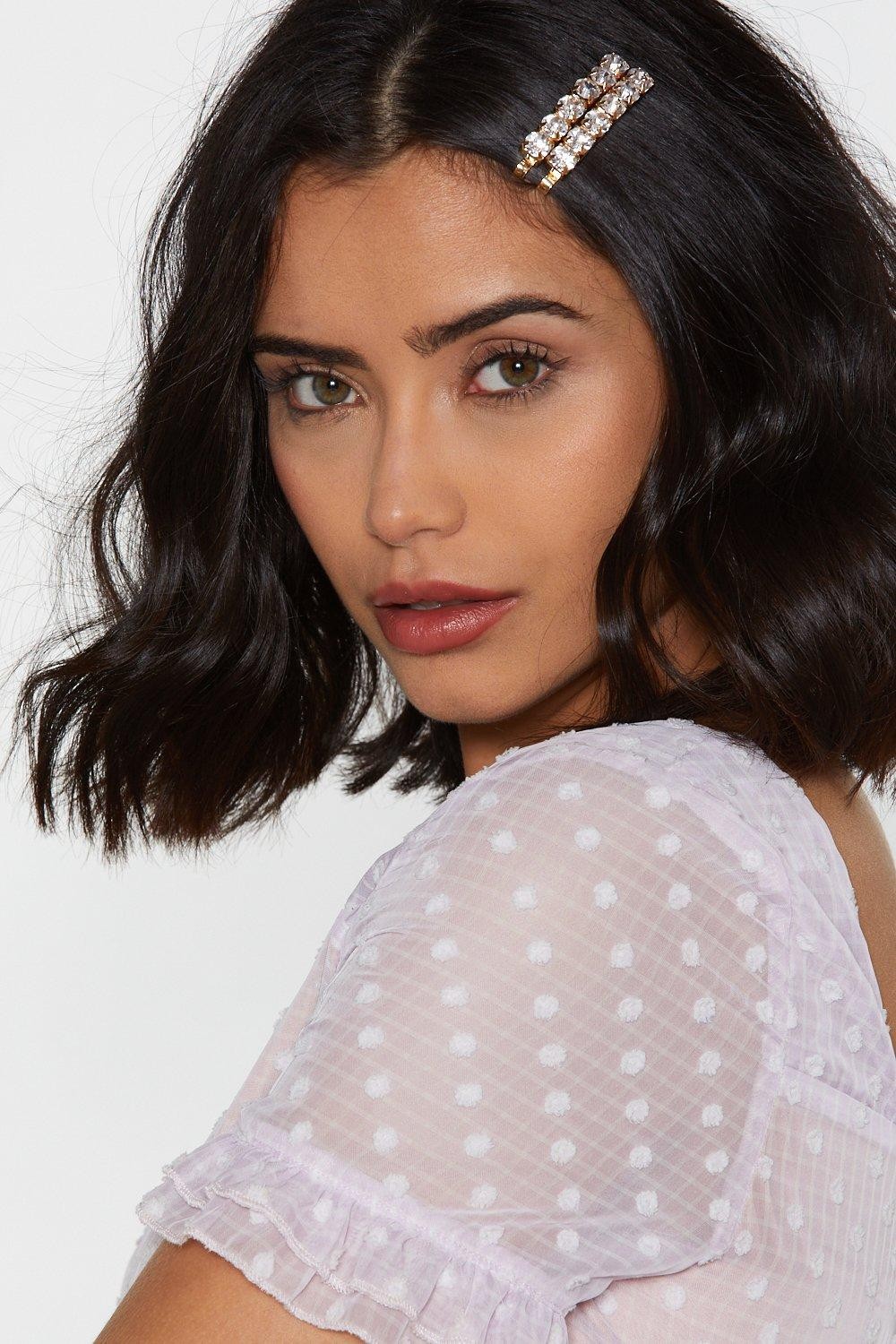 Diamond the Best 2-pc Hair Slides Set | NastyGal (UK, IE)