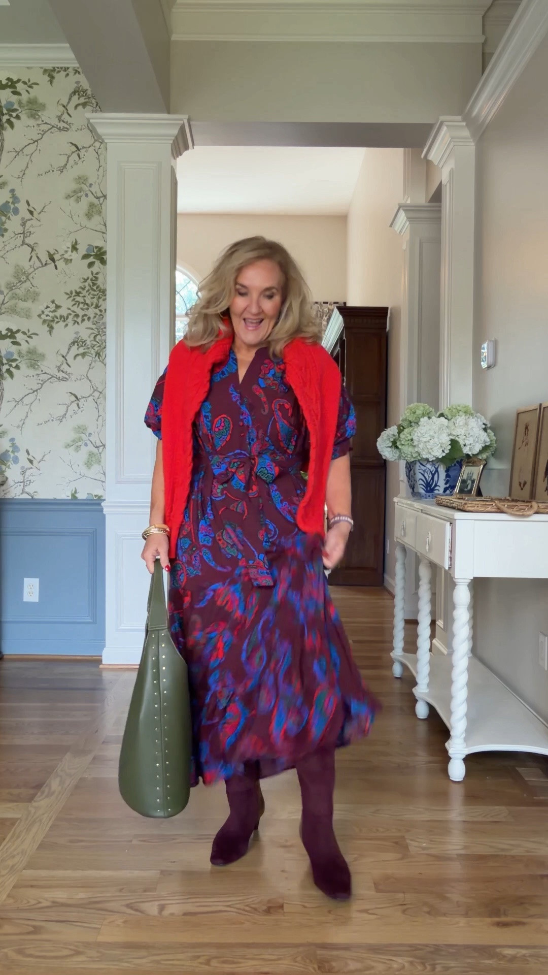 Walmart styles wearing medium in all. Boots are true to size 

Fall dress, Walmart dress fall layers, office outfit, teacher outfit

#LTKOver40 #LTKootd #LTKWorkwear